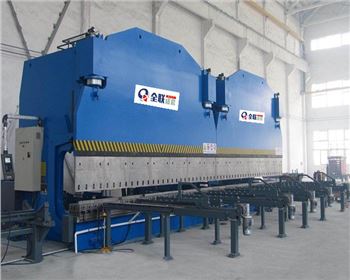 蘭州雙機(ji)聯動數控電(diàn)液伺服折彎(wān)機