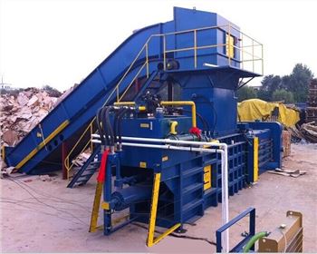 卧(wo)式廢紙(zhi)打包機(ji)