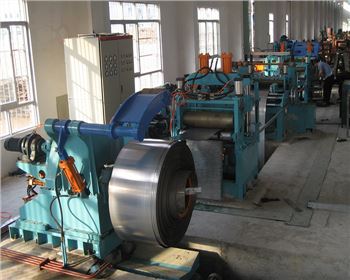 開卷校(xiào)平剪切生(shēng)産線維修(xiū)改造