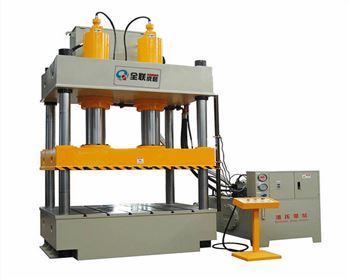 四柱液(ye)壓機保壓時壓(yā)降太快的原因(yīn)